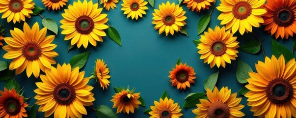 Intricate sunflower pattern, textured background , sunflower seeds, graphic