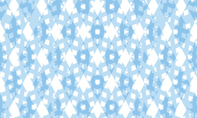 Fototapeta premium Abstract blue background with geometric shapes Vector illustration in flat style.