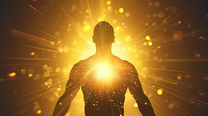 Concept of inner change and personal growth through deep self reflection