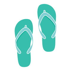 Plastic Flip Flops Beach Vacation Accessories