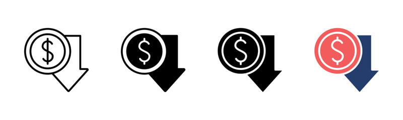 Low Impact icon sheet multiple style collection