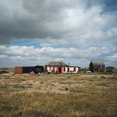 Dungeness, England, United Kingdom, 23rd May 2025,  view of house on the shingle