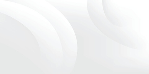 abstract white background with smooth decorative swirl lines flowing