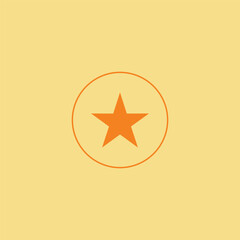 vector illustration of a star icon