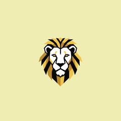 lion head vector illustration