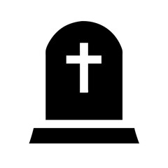 Fototapeta premium old church in the cemetery 