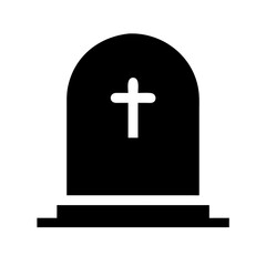 Fototapeta premium old church in the cemetery 