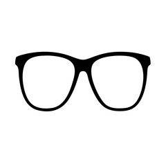 Fototapeta premium Glasses icon Stencil vector illustration 