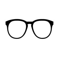 Fototapeta premium Glasses icon Stencil vector illustration 