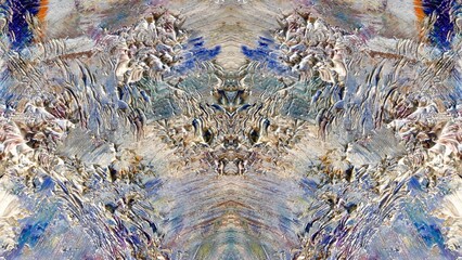 Abstract art background . Hand painting artwork on canvas .