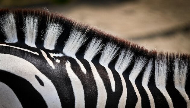 black and white zebra stripes