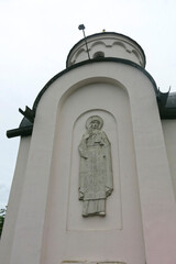 image of the Holy Equal-to-the-Apostles Princess Olga in the Church of the Great Martyr and Healer...