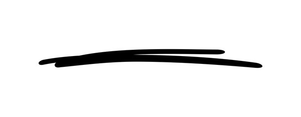 Underline scribbles graphic design