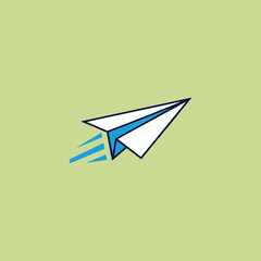 paper airplane icon
