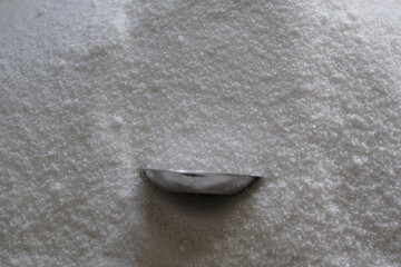 Natural spring salt produced in Tuzlagozu village of Zara district of Sivas province of Turkey