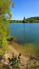  Kiesgrube Leuben in Dresden Sommer 