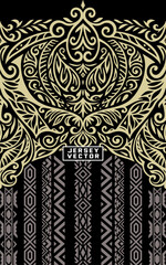 Ornate Tribal Jersey Design vector with Geometric Patterns, abstract Jersey Design for Sports, Modern stylish sport uniform for players. hoodie t shirt, sport fashion, tattoo design, fabric texture 