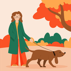 walking with pet