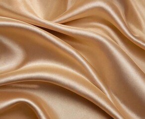 Golden Champagne Silk Texture