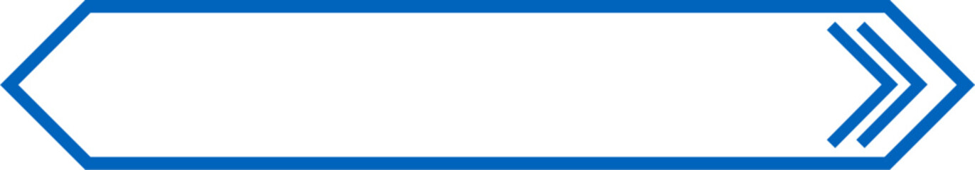 Frame concept for interactive button with arrows