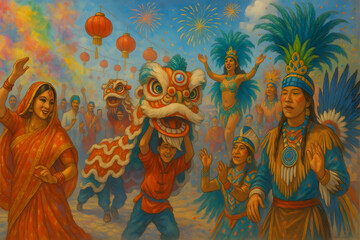 painting on wall