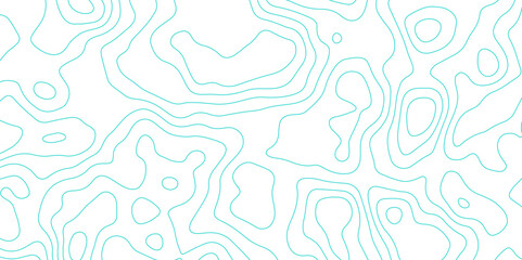 Topographic map background with geographic grid for hiking and mountain sport. luxury topographic wavy pattern and geographic grid map design. paper texture Imitation of a geographical map shades.