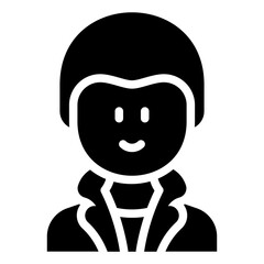 Bald man with coat