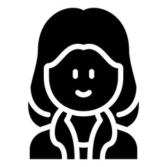 Long bob hair woman with jacket