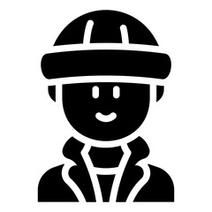 Man with beanie hat and coat