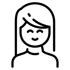 Young woman with turtleneck sweater