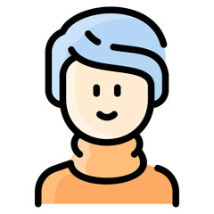 Young gentleman with turtleneck sweater