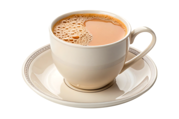 Cup of milk tea PNG Image
