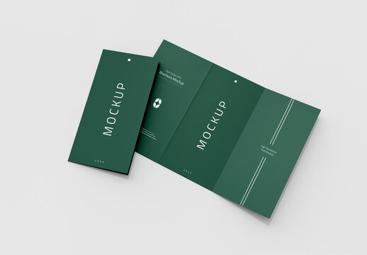 Trifold Brochure Mockup
