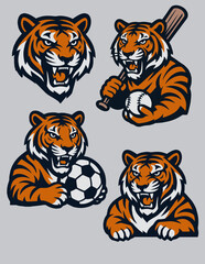 Fototapeta premium Tiger Mascot