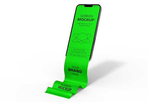 Smartphone Screen Mockup