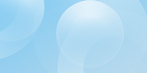 Abstract minimalist banner simple background  pastel colorful  blue and white gradations. Modern good art