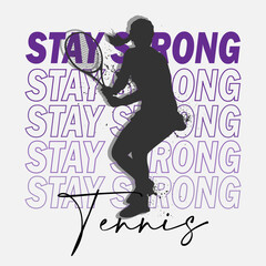 sportive slogan graphic vector print lettering for t shirt print design