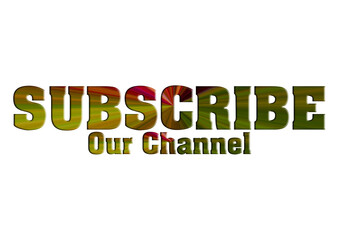 Subscribe Our Channel Png Templet Image