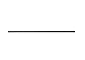 A simple black horizontal line isolated on transparent background
