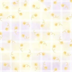 Seamless Star Pattern – Cute and Minimal Celestial Design for Fabric and Wallpaper