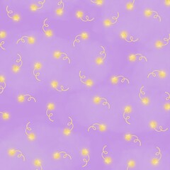 Seamless Star Pattern – Cute and Minimal Celestial Design for Fabric and Wallpaper