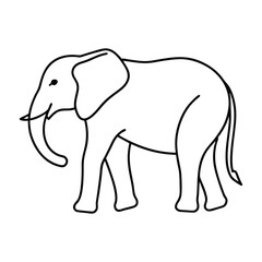 elephant vector illustration