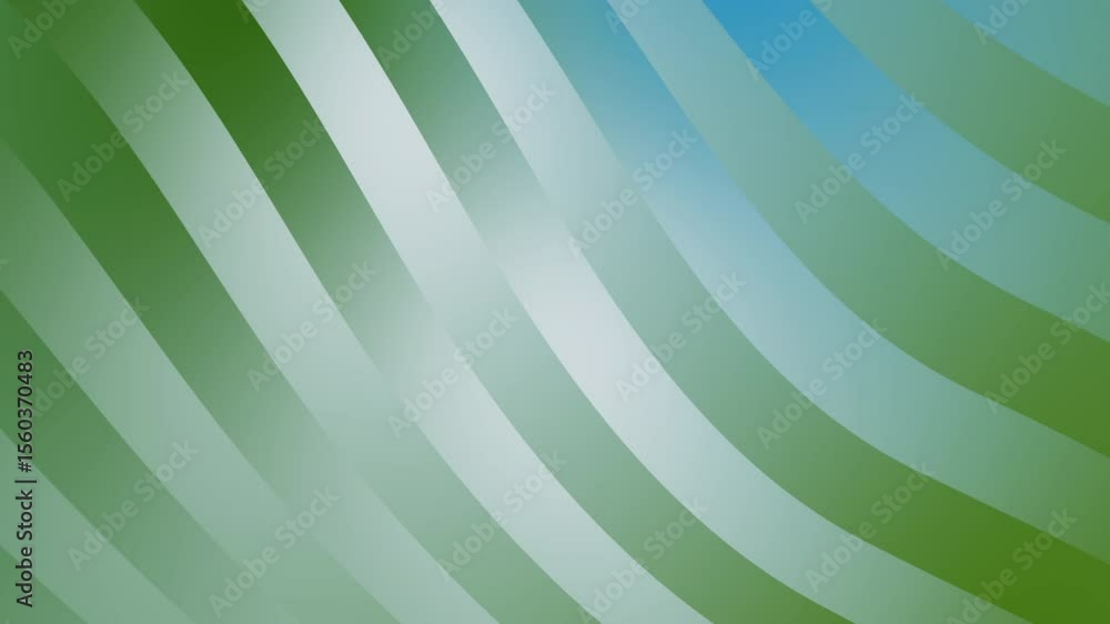 Poster gradients of light blue and green waves with soft curves and gentle transitions, creating a peaceful