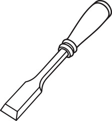 Obraz premium A striking black and white line drawing featuring a bold silhouette against a clean background perfect for graphic design