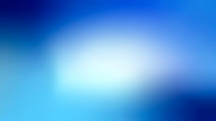 白を中心に広がる青色のぼかしグラデーション背景