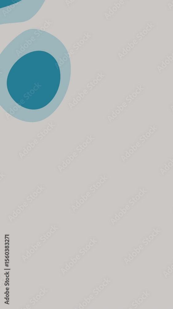 Aufkleber light blue abstract design with smooth curves and a range of subtle shades. a calming blend of color
