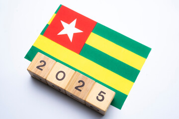 2025, Togo with date block, Concept, Important events for Togo the new year, election, economy, social activities, central bank, Togo foreign policy