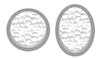 Elegant Silver Ornamental Frames with Intricate Floral and Vintage Filigree Designs

