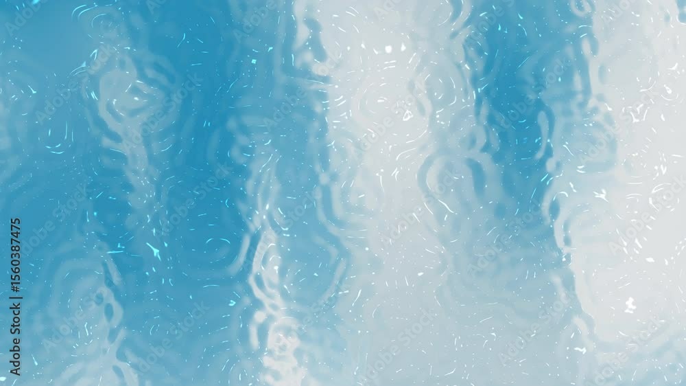 Poster light blue abstract background with sparkling texture. the design suggests a tranquil oceanic feel t
