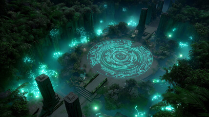 宇宙の波動と意識が交差する｜フラクタル×曼荼羅の4Kサイケ原画